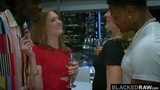 Bestfriends Enjoy BBC When Their Husbands Are Out Of Town