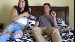 President of his FRAT w HUGE THICK COCK fucks Latina Sorority girl.